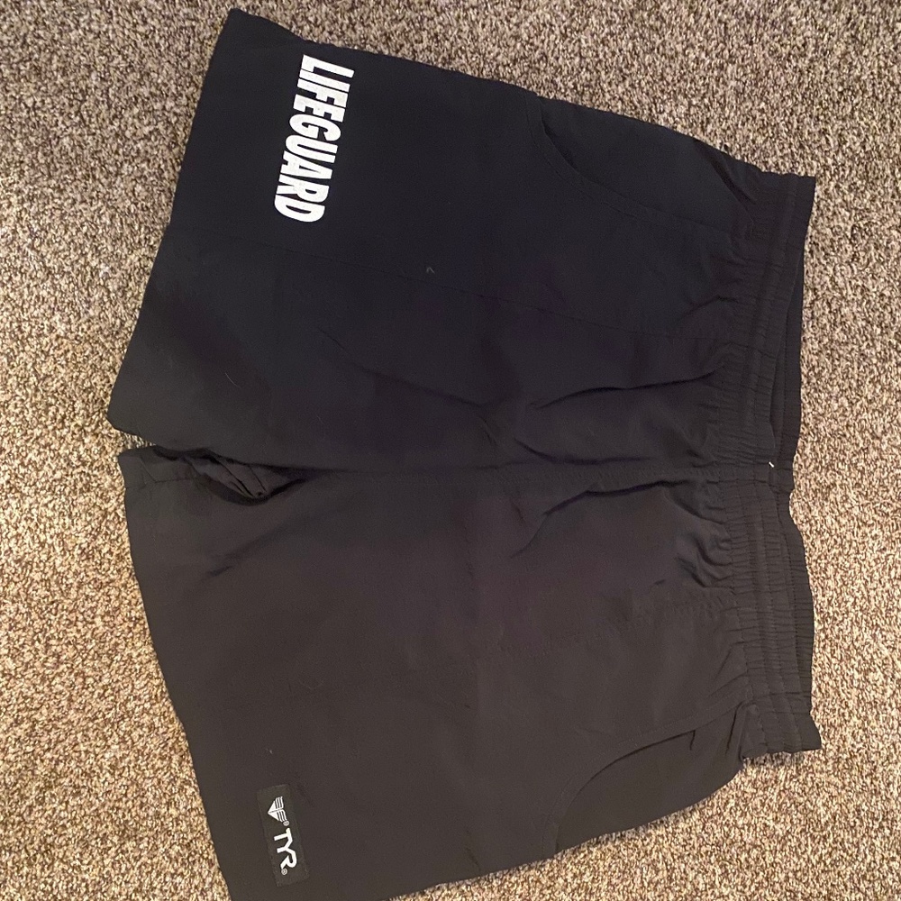 Mens TYR lifeguard swim trunks